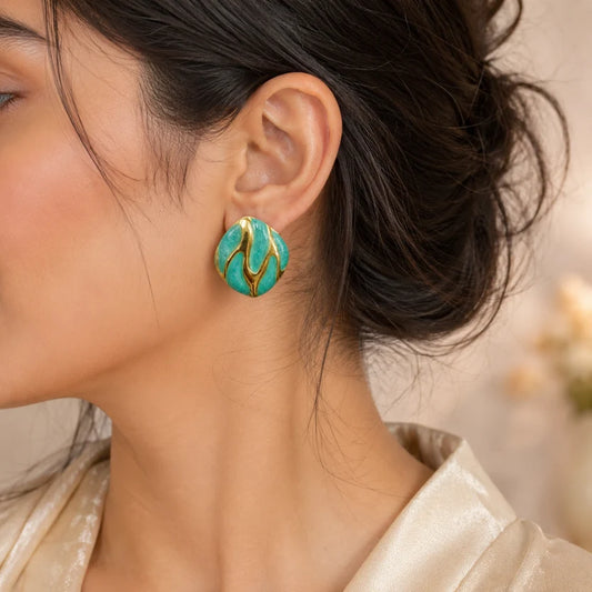 Korean Style Vintage Stud Earrings