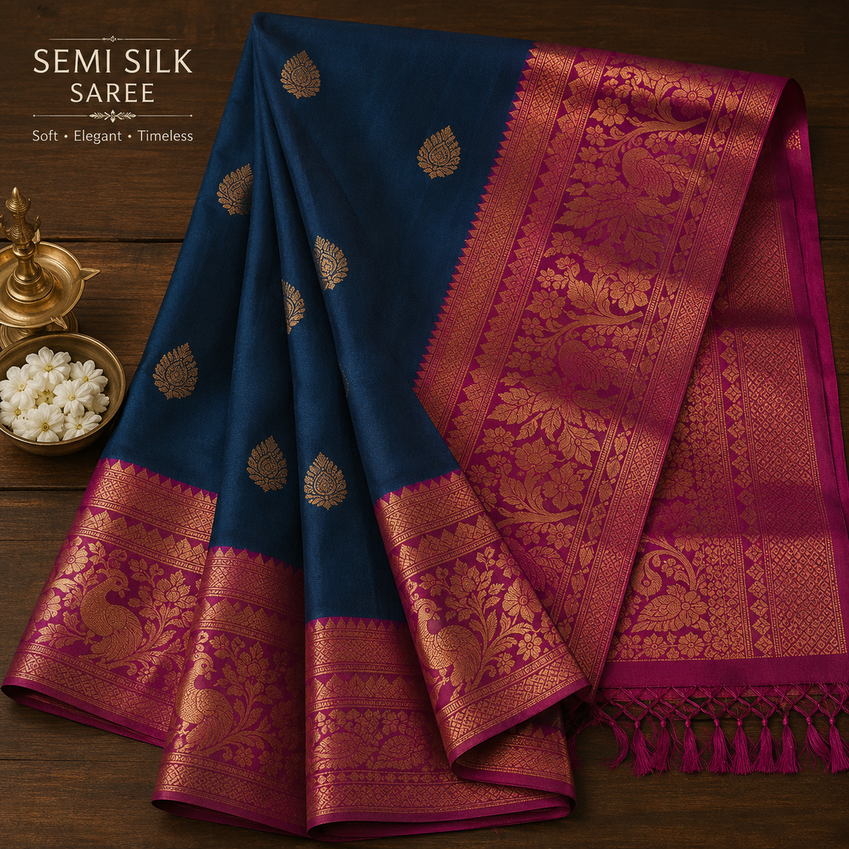 SEMI SILK SAREE