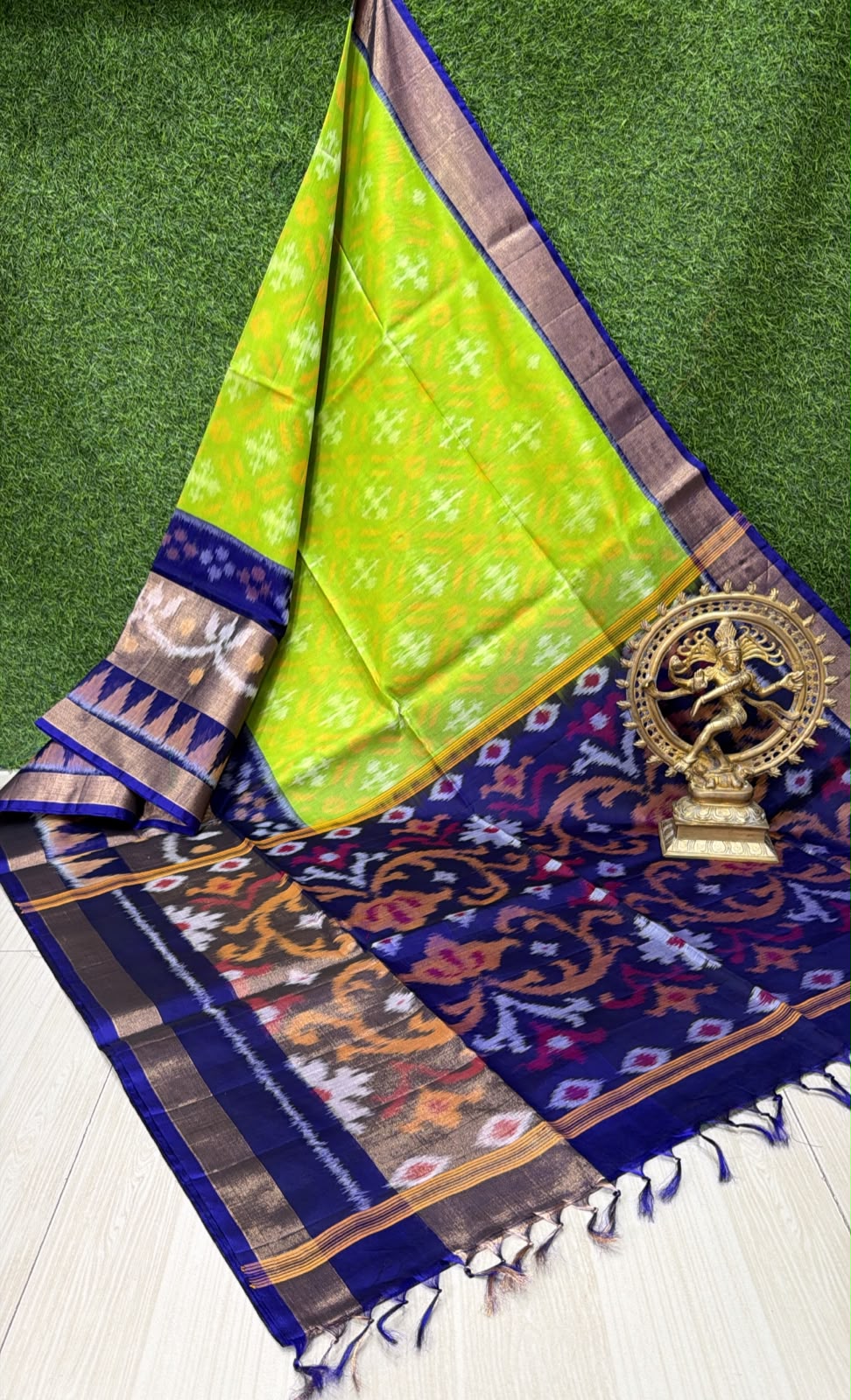 IKKAT COTTON SILK SAREE