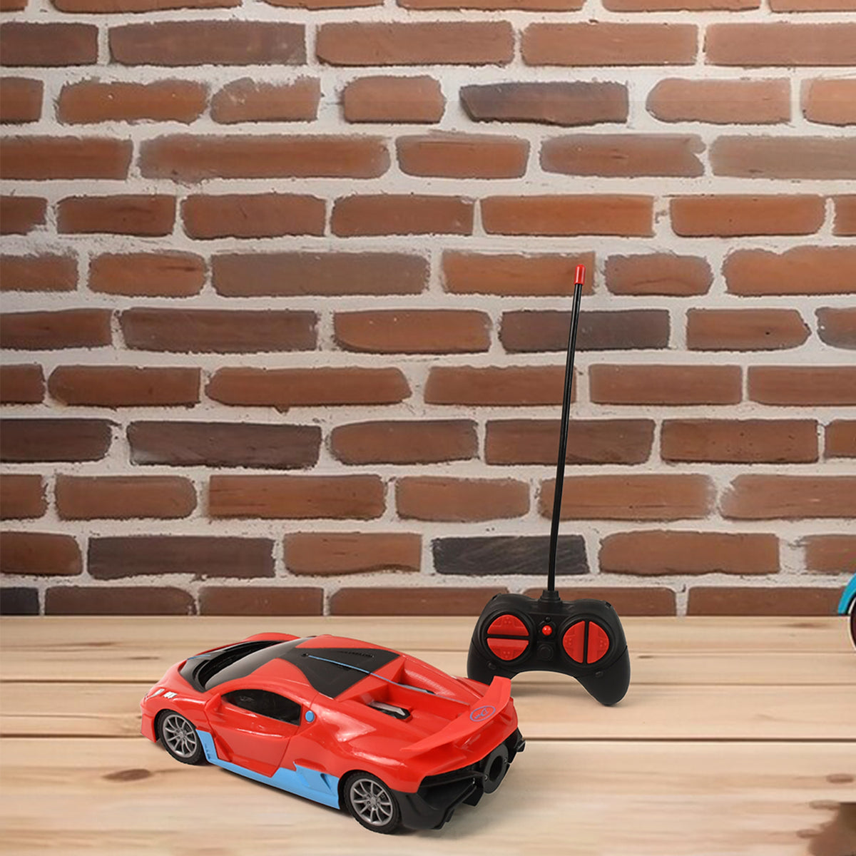 High-speed Rc Sports Car With Spray Exhaust Effect (1 Set)