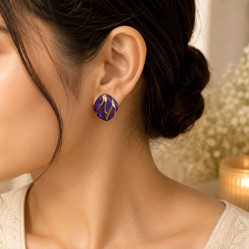 Korean Style Vintage Stud Earrings