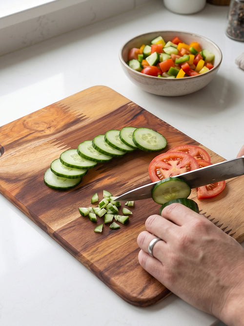 Wooden Chopping Board And Cutting Board For Kitchen 10 X 14 Inch (1 Pc)