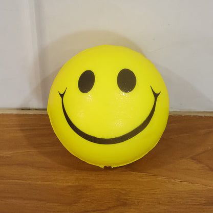 Soft Foam Smiley Toy Ball (1 Pc)