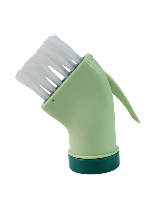 Multipurpose Bottle-connectable Cleaning Brush With Built-in Scraper (1 Pc)