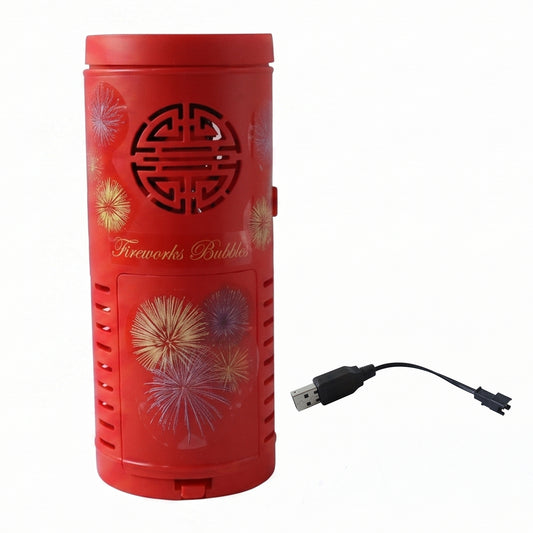 Automatic Bubble Machine Toy With Led Light Effects (1 Set)