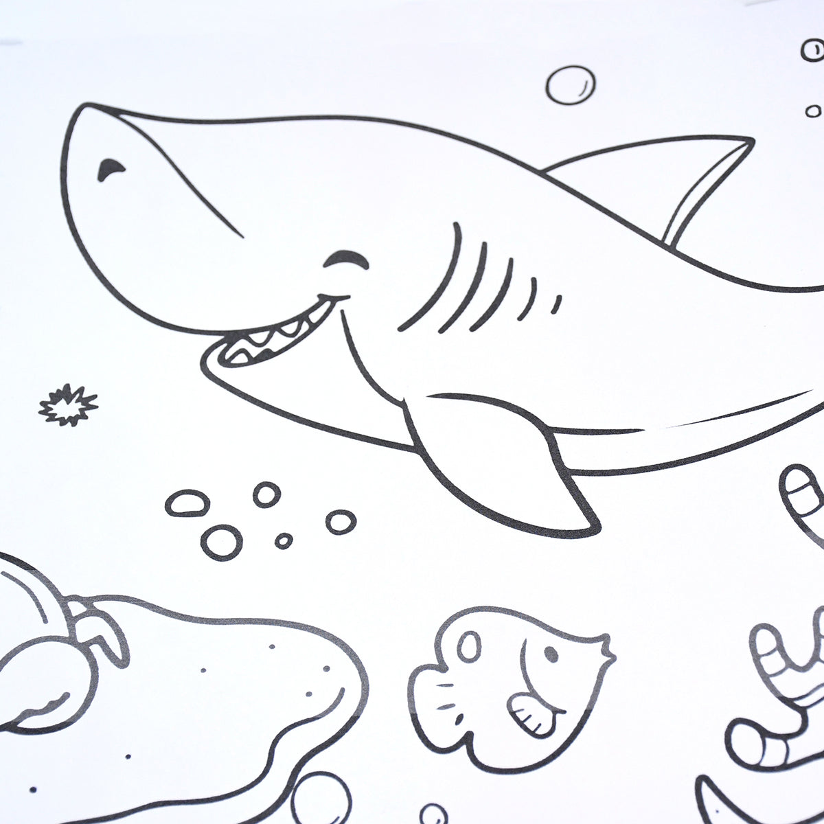 Fun And Educational Coloring Roll (1 Pc)