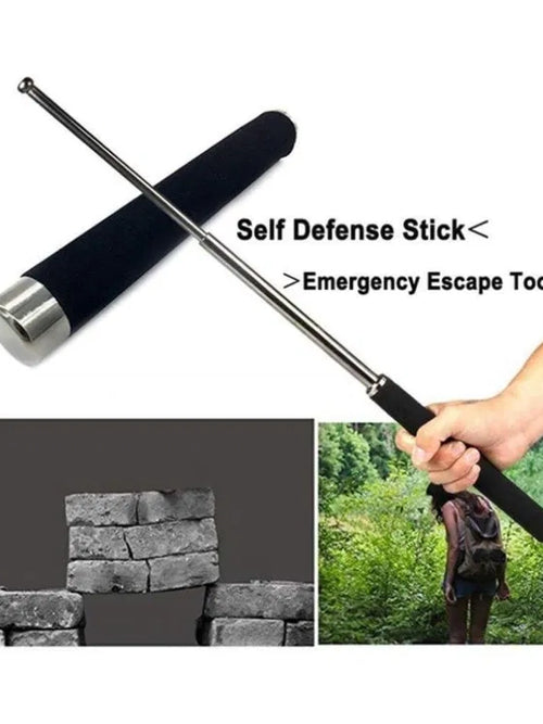 Self Defense Stick or Hand Pointer Extendable Telescopic Retractable Pointer (Pack of 1)