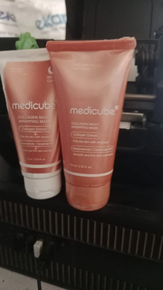 Medicube Collagen Overnight Wrapping Peel-Off Facial Mask (Pack of 1)