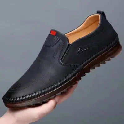 Brawo Black Casual Men Loafer Shoes
