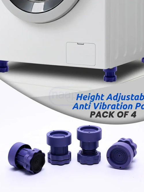 Height Adjustable Anti-Vibration Pads (Pack of 4)