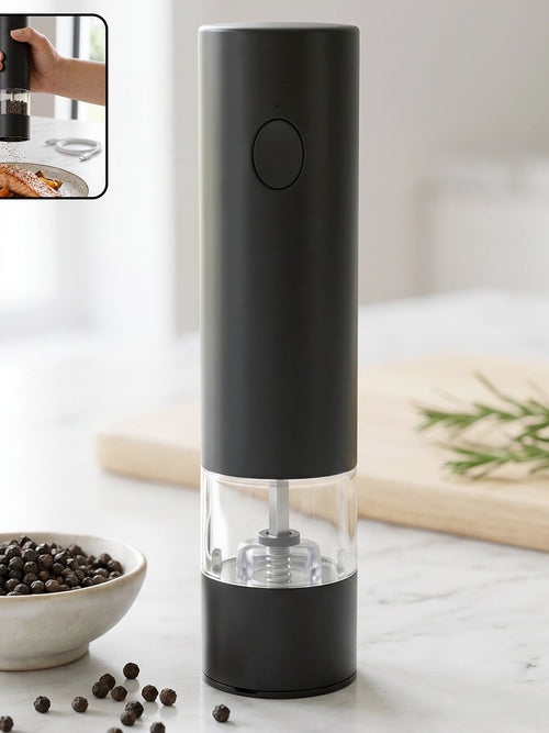 Electric Pepper Grinder  Usb Rechargeable  One Touch Operation