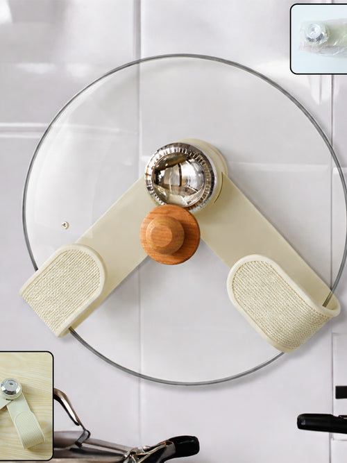 Adjustable Kitchen Pot Lid Holder Clip (1 Pc)